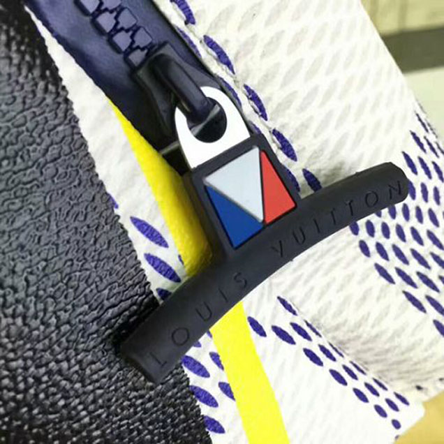 Рюкзак Louis Vuitton N44017 Apollo Backpack Damier Azur Canvas "White" фото № 6