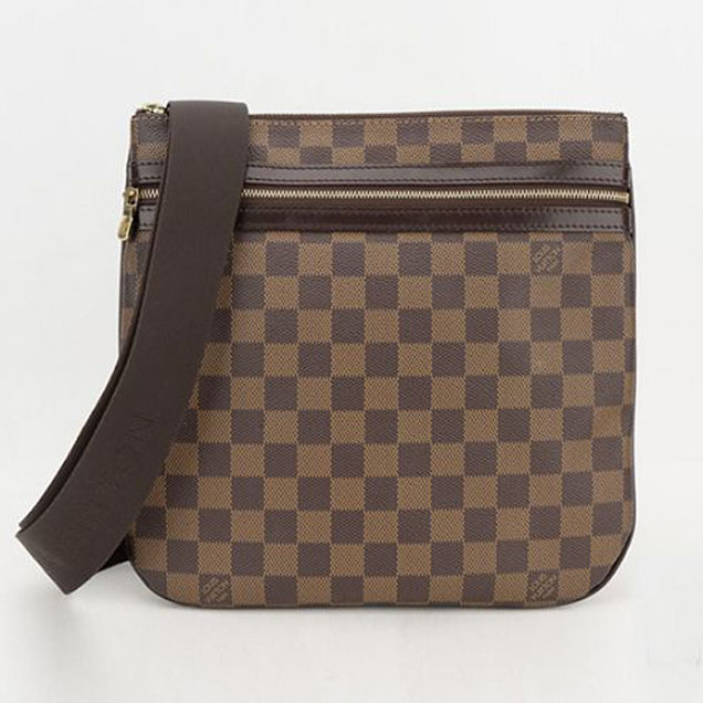 Сумка Louis Vuitton N51111 Pochette Bosphore Crossbody Bag Damier Ebene Canvas "Brown" фото № 2