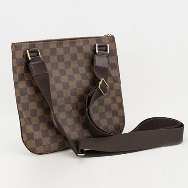 Сумка Louis Vuitton N51111 Pochette Bosphore Crossbody Bag Damier Ebene Canvas "Brown" фото № 4