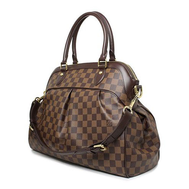 Сумка Louis Vuitton N51998 Trevi GM Tote Bag Damier Ebene Canvas "Brown" фото № 3