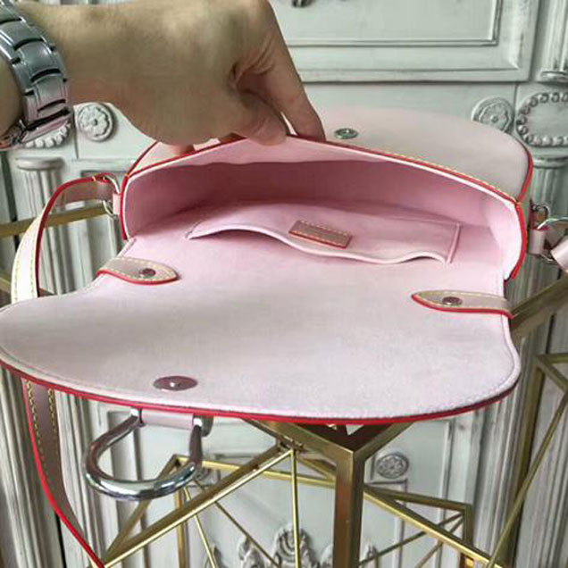 Сумка Louis Vuitton M54155 Saint Cloud Crossbody Bag Epi Leather "Pink" фото № 10