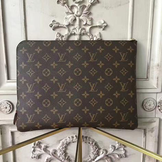 Клатч Louis Vuitton Etui Voyage GM M43443 Monogram Canvas "Brown" фото № 4