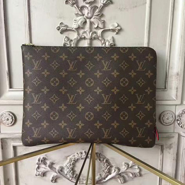 Клатч Louis Vuitton Etui Voyage GM M43443 Monogram Canvas "Brown" фото № 2