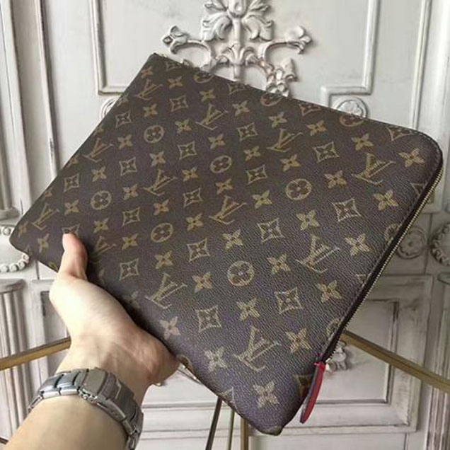 Клатч Louis Vuitton Etui Voyage GM M43443 Monogram Canvas "Brown" фото № 3