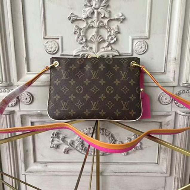 Сумка Louis Vuitton Lorette M44053 Monogram Canvas "Brown" фото № 4