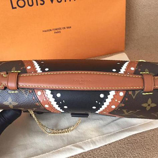 Сумка Louis Vuitton Pochette Metis MM M43488 Monogram Canvas "Brown" фото № 6