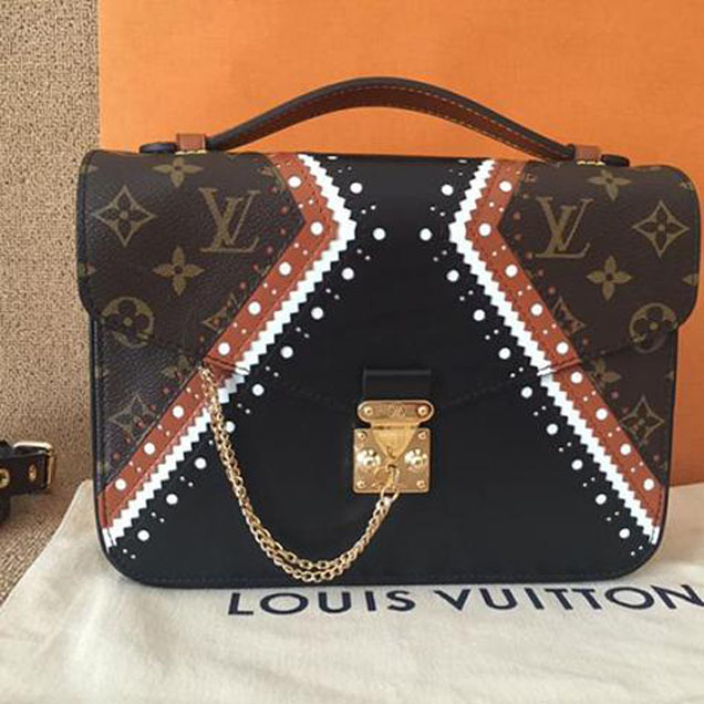 Сумка Louis Vuitton Pochette Metis MM M43488 Monogram Canvas "Brown" фото № 2