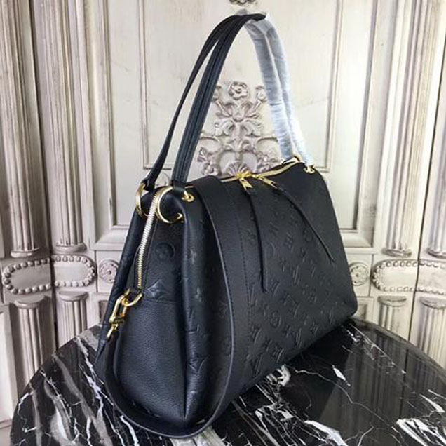 Сумка Louis Vuitton Ponthieu PM M43719 Monogram Empreinte Leather "Black" фото № 3