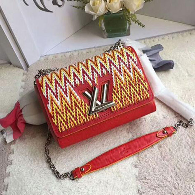 Сумка Louis Vuitton Twist MM M54721 Epi Leather "Pink" фото № 2