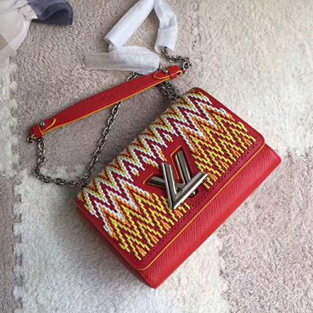 Сумка Louis Vuitton Twist MM M54721 Epi Leather "Pink" фото № 3