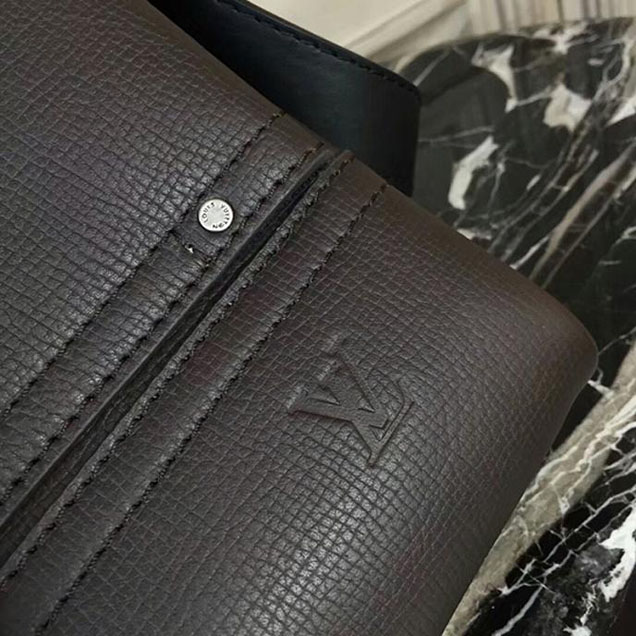 Сумка Louis Vuitton Canyon Messenger PM M54962 Utah Leather "Brown" фото № 6