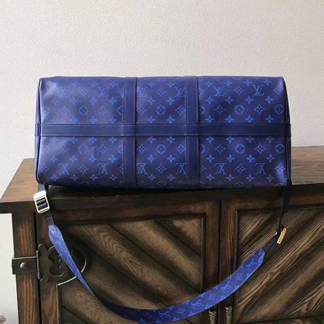 Сумка Louis Vuitton Keepall Bandouliere 50 M43861 Monogram Canvas "Brown" фото № 5