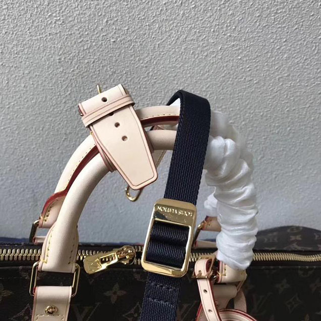 Сумка Louis Vuitton Keepall Bandouliere 50 M43861 Monogram Canvas "Brown" фото № 8