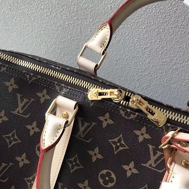 Сумка Louis Vuitton Keepall Bandouliere 50 M43861 Monogram Canvas "Brown" фото № 9