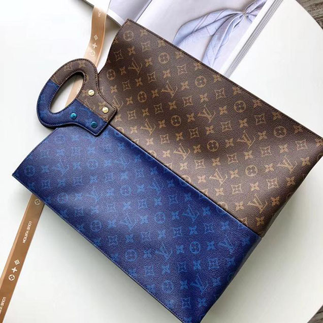 Сумка Louis Vuitton Monogram Canvas Tote M43860 "Brown" фото № 3