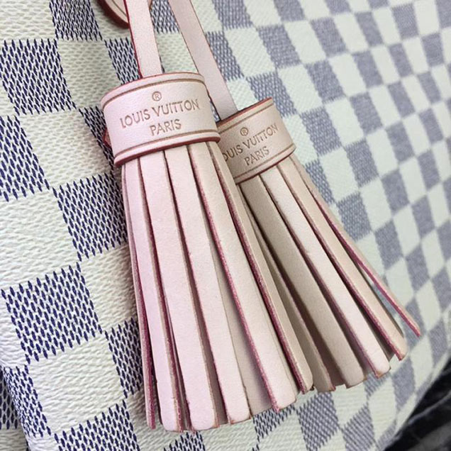 Сумка Louis Vuitton Damier Azur Canvas Lymington N40022 "White" фото № 5