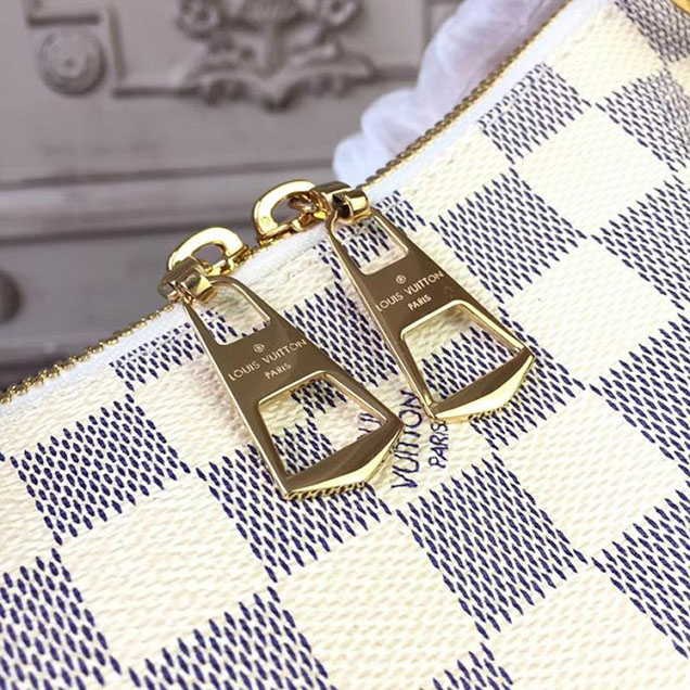 Сумка Louis Vuitton Damier Azur Canvas Lymington N40022 "White" фото № 6