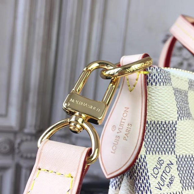 Сумка Louis Vuitton Damier Azur Canvas Lymington N40022 "White" фото № 7