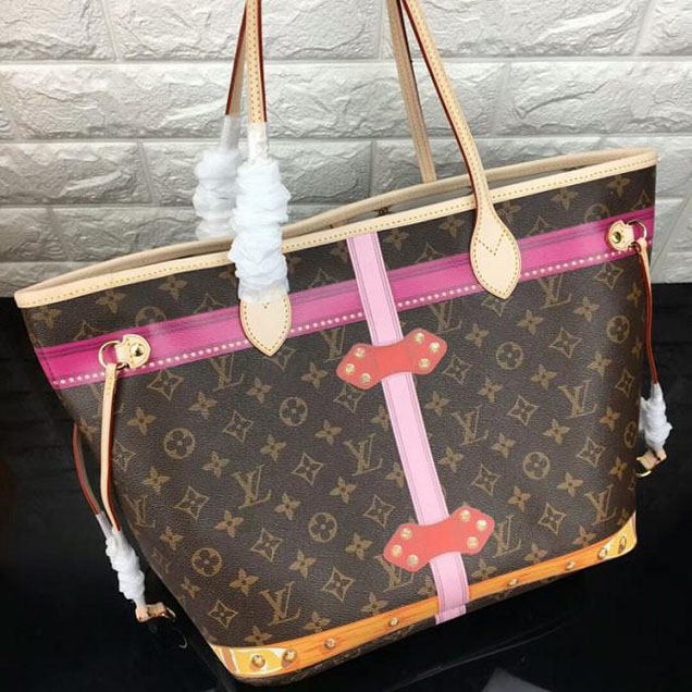 Сумка Louis Vuitton Monogram Canvas Neverfull MM M41390 "Brown" фото № 5