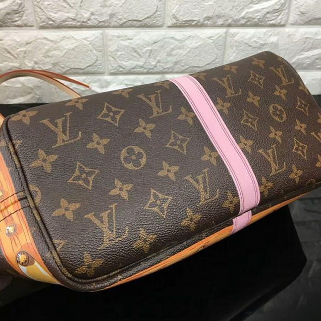 Сумка Louis Vuitton Monogram Canvas Neverfull MM M41390 "Brown" фото № 9