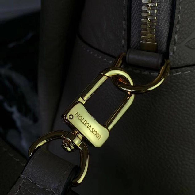 Сумка Louis Vuitton Monogram Empreinte Leather Ponthieu PM M43743 "Brown" фото № 9