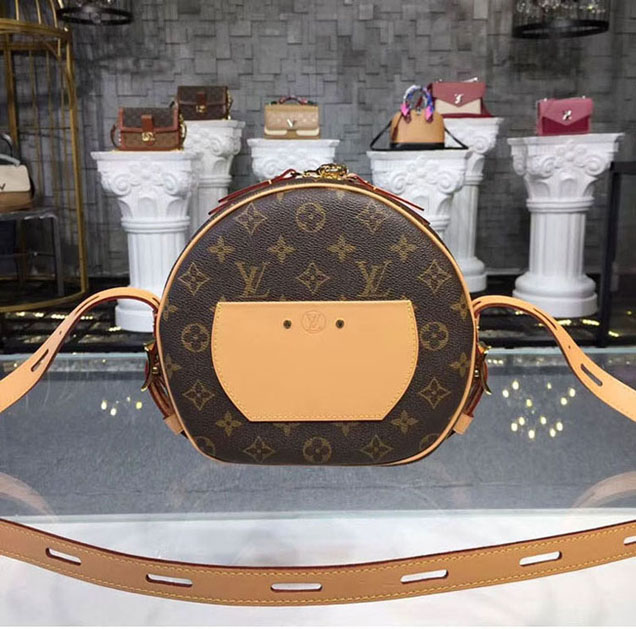 Сумка Louis Vuitton Monogram Canvas Boite Chapeau Souple M52294 "Brown" фото № 4