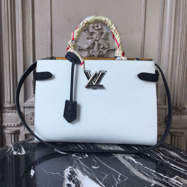Сумка Louis Vuitton Epi Leather Twist Tote M53396 "White" фото № 2