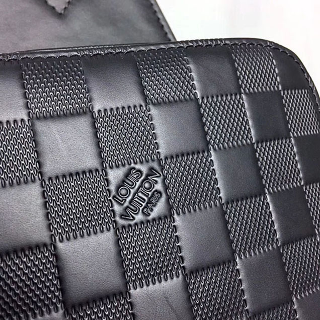 Сумка Louis Vuitton N41720 Avenue Sling Bag Damier Infini Leather "Black" фото № 5