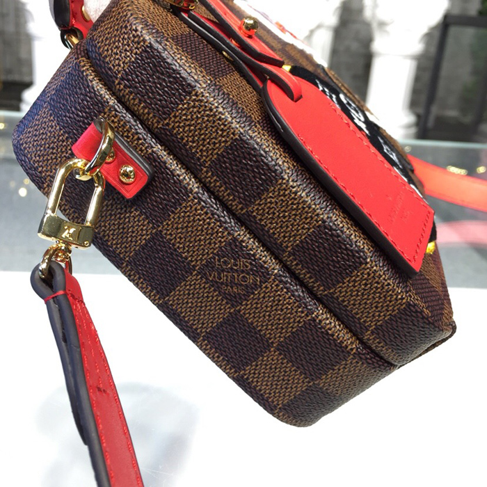 Сумка Louis Vuitton LV Stories Box N40048 Damier Ebene Canvas "Brown" фото № 9