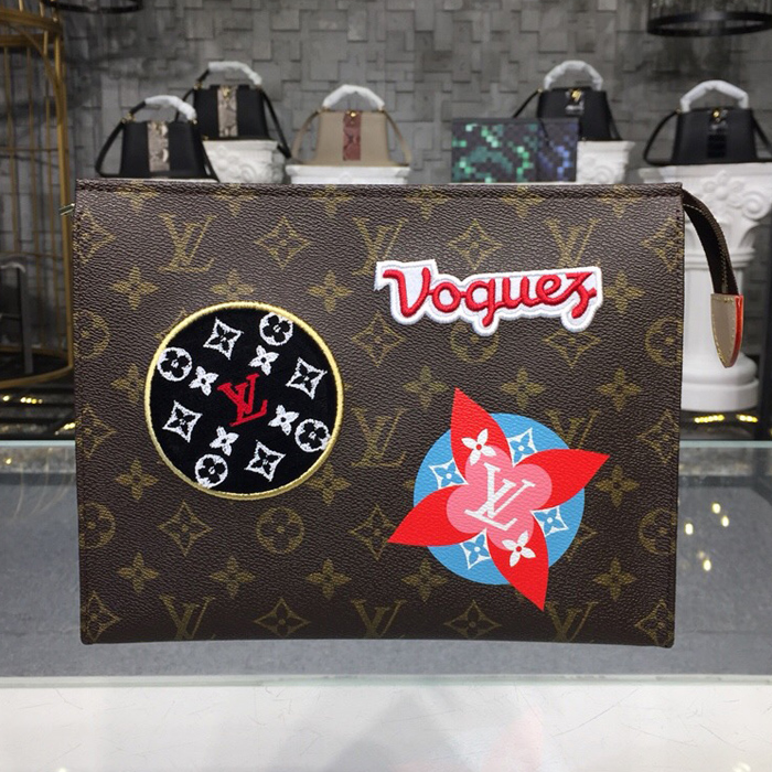 Косметичка Louis Vuitton Toiletry Pouch 26 M43997 Monogram Canvas "Brown" фото № 10