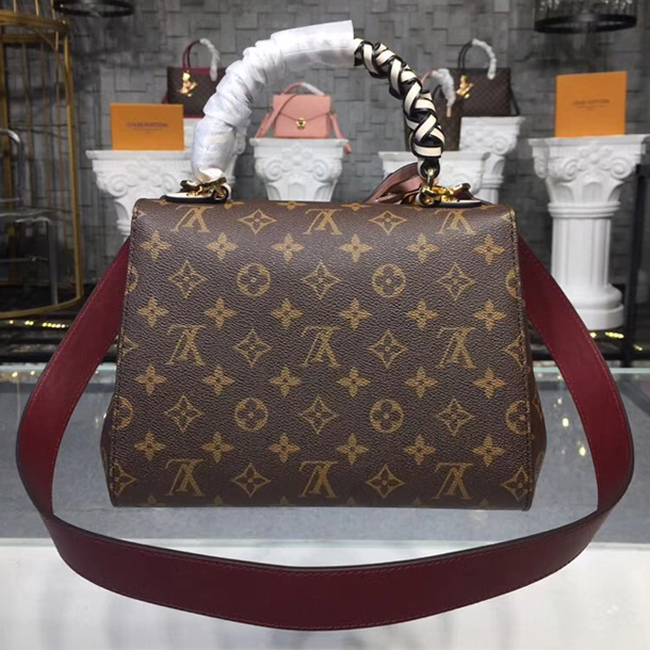 Сумка Louis Vuitton Cluny BB M43982 Monogram Canvas "Brown" фото № 4