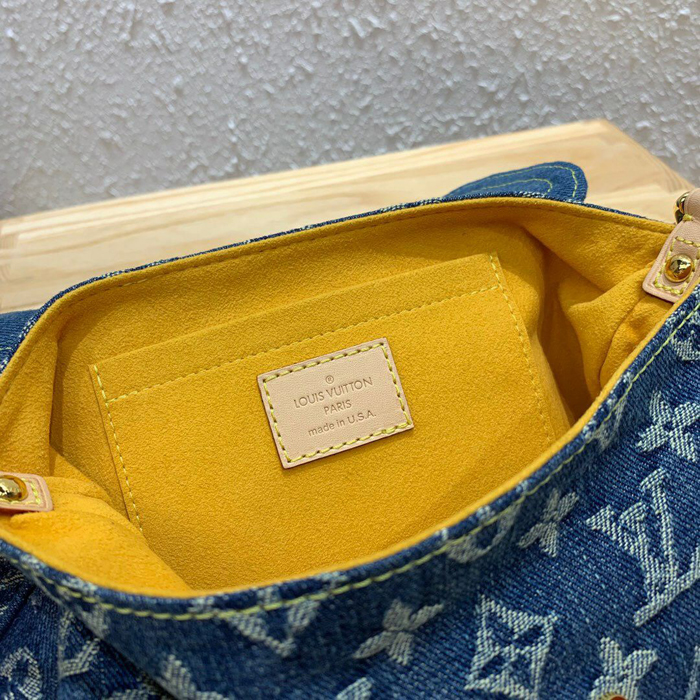 Сумка Louis Vuitton Mini Pretty Hand Bag M95050 Monogram "Denim Blue" фото № 9