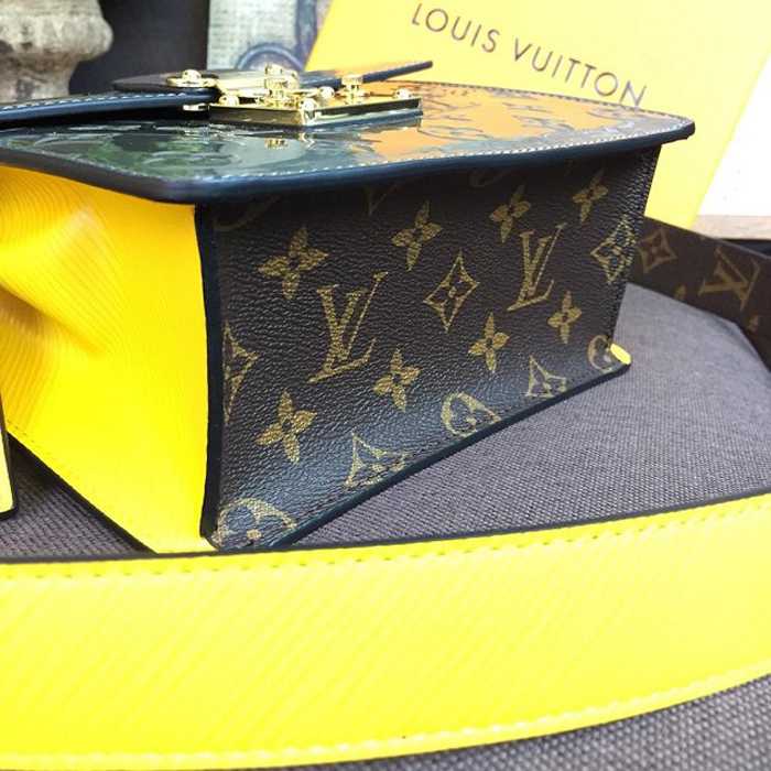 Сумка Louis Vuitton Spring Street M90376 Monogram Vernis Bitume Metallise Metallic фото № 5