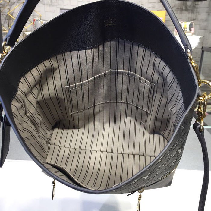 Сумка Louis Vuitton Melie M44014 Monogram Empreinte Leather "Black" фото № 9