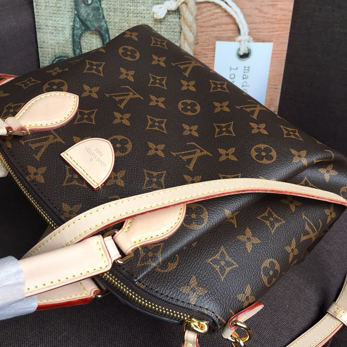 Сумка Louis Vuitton Rivoli PM M44543 Monogram Canvas "Brown" фото № 5