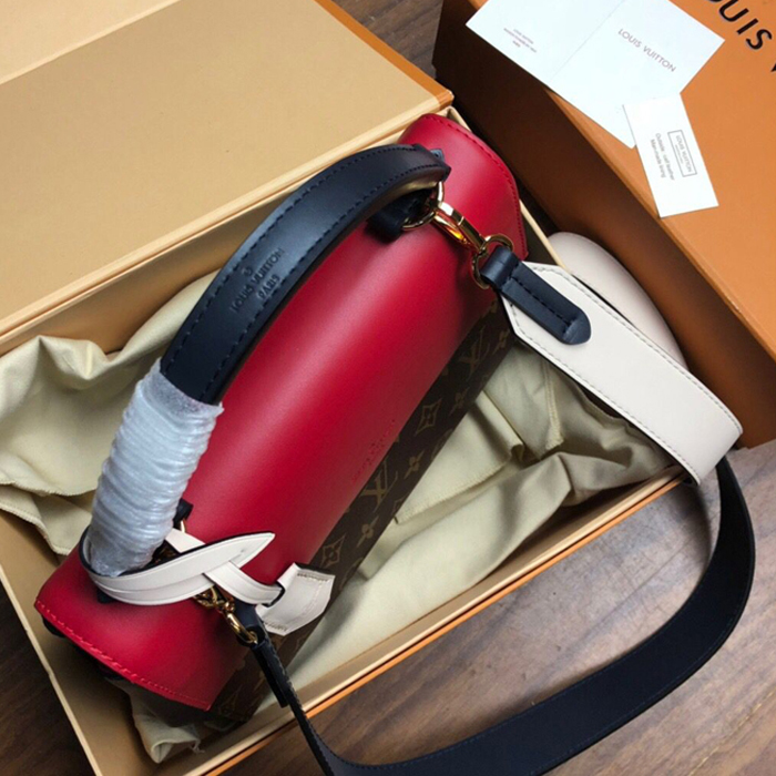 Сумка Louis Vuitton Cluny BB M44454 Monogram Canvas Lie De Vin Red "Brown" фото № 4