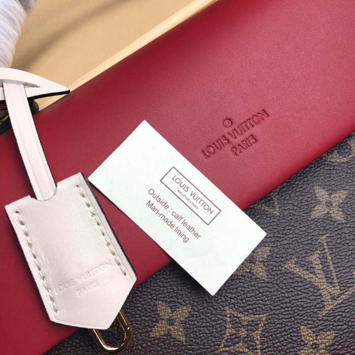 Сумка Louis Vuitton Cluny BB M44454 Monogram Canvas Lie De Vin Red "Brown" фото № 6