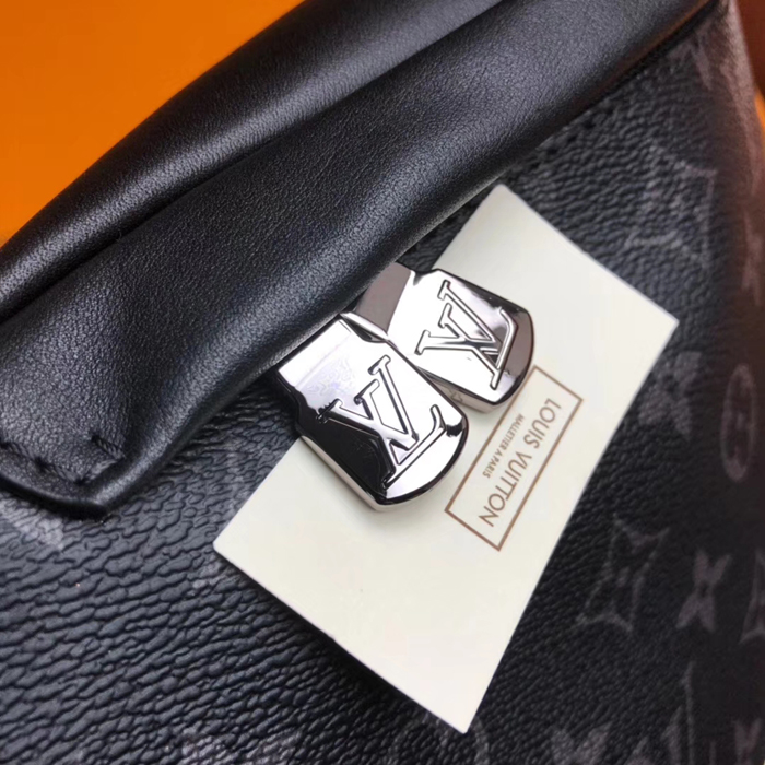 Сумка Louis Vuitton Discovery Bumbag M44336 Monogram Eclipse Canvas "Black" фото № 4