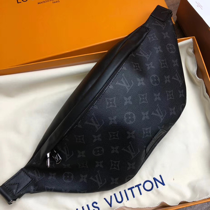 Сумка Louis Vuitton Discovery Bumbag M44336 Monogram Eclipse Canvas "Black" фото № 2