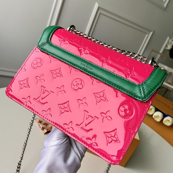 Сумка Louis Vuitton LV Wynwood M90443 Monogram Vernis Berlingot "Pink" фото № 3