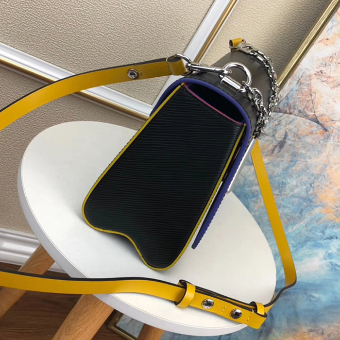 Сумка Louis Vuitton Twist MM M53885 Epi Leather "Black" фото № 5