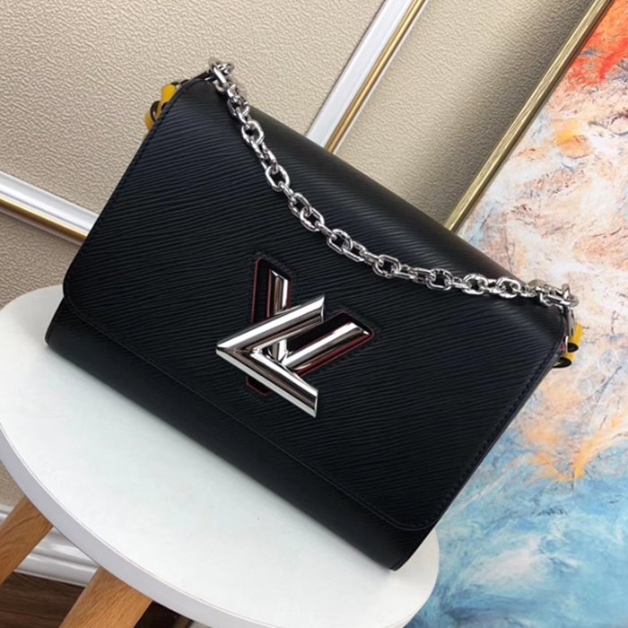 Сумка Louis Vuitton Twist MM M53885 Epi Leather "Black" фото № 2