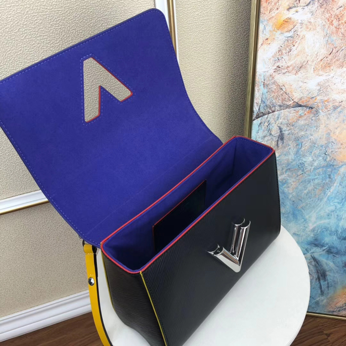 Сумка Louis Vuitton Twist MM M53885 Epi Leather "Black" фото № 9