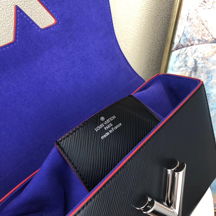 Сумка Louis Vuitton Twist MM M53885 Epi Leather "Black" фото № 10