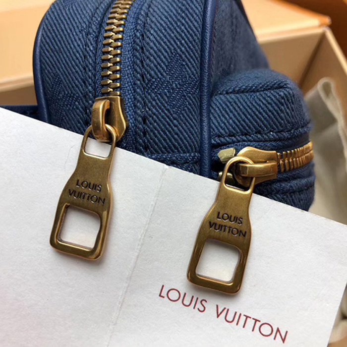 Сумка Louis Vuitton Outdoor Bumbag M44741 Monogram Denim "Navy Blue" фото № 8