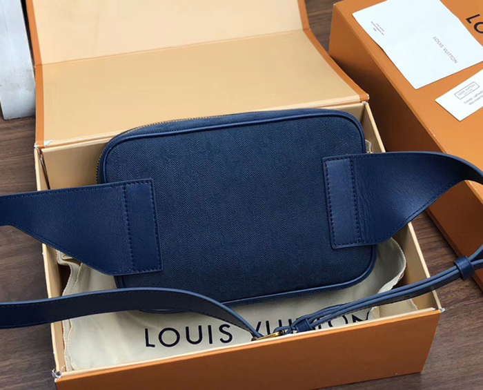 Сумка Louis Vuitton Outdoor Bumbag M44741 Monogram Denim "Navy Blue" фото № 4