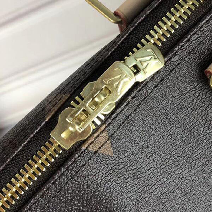 Сумка Louis Vuitton Keepall Bandouliere 50 M44739 Monogram Coated Canvas "Brown" фото № 6