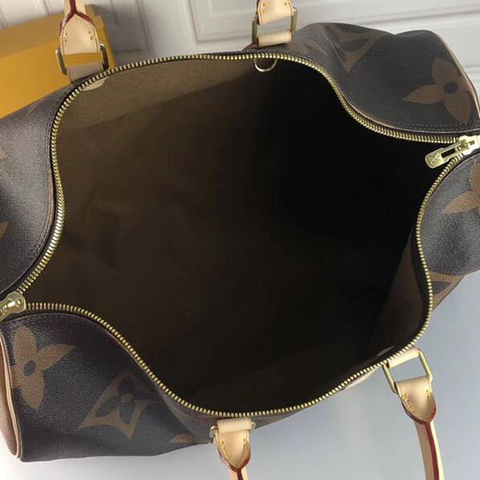 Сумка Louis Vuitton Keepall Bandouliere 50 M44739 Monogram Coated Canvas "Brown" фото № 10