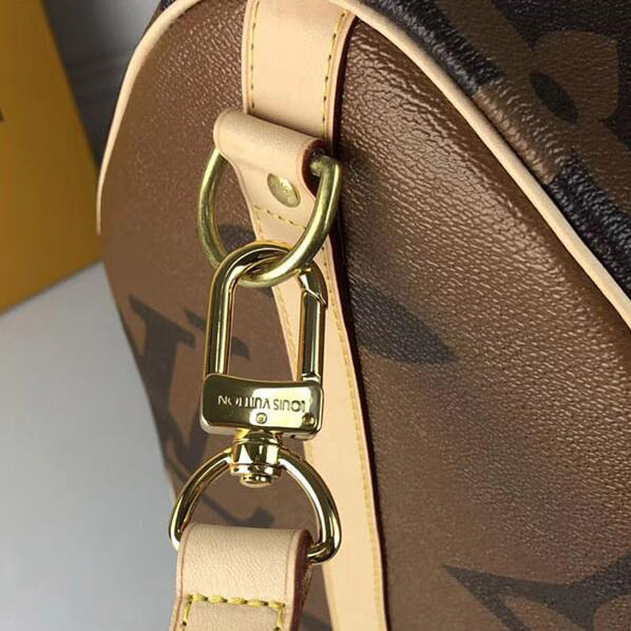 Сумка Louis Vuitton Keepall Bandouliere 50 M44739 Monogram Coated Canvas "Brown" фото № 7