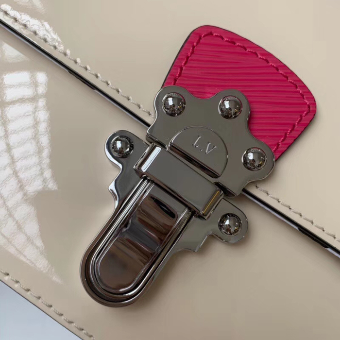 Сумка Louis Vuitton Cherrywood BB M53632 Patent Leather Creme "Beige" фото № 6